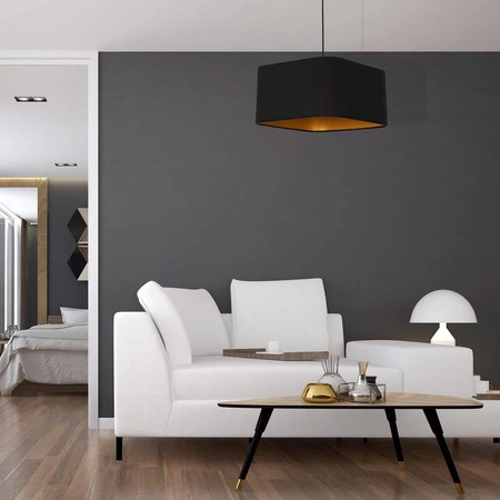 Lampa wisząca NAPOLI BLACK/GOLD 1xE27 ML6368