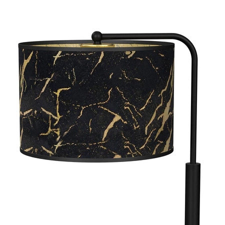 Lampka nocna SENSO Black/Gold 1xE27 wys. 37cm | czarny złoty