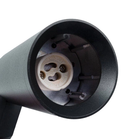 Reflektor spot szyno przewodu MICA BLACK track light 1xGU10 czarna 1F