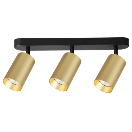 Oprawa Pipe Spot Złoty 3xGU10