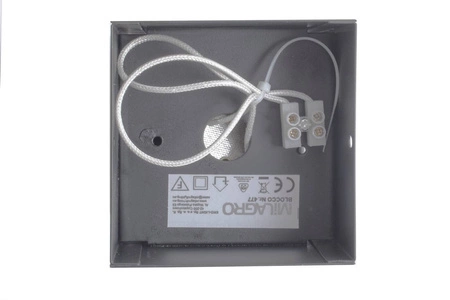 Oprawa natynkowa BLOCCO, ML835, szara, 1x7W LED GU10