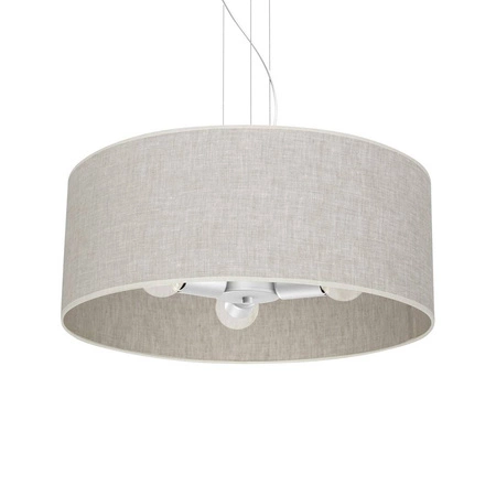 Lampa wisząca LINO, MLP7501, biały/szary, 3x60W E27