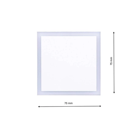 Oprawa schodowa LED 0,6W EVO barwa zimna 6500K EKS0476