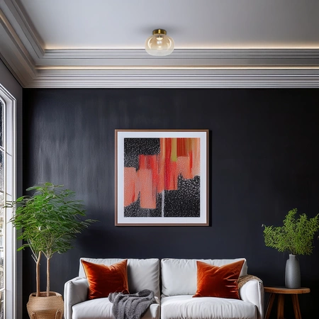 Lampa sufitowa VASO AMBER 4W