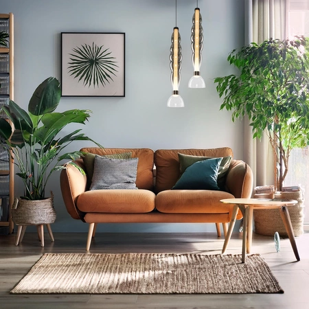 Lampa wisząca LUCCO smoked 18W