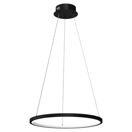 Lampa wisząca ROTONDA, czarna, 27W LED, barwa neutralna 4000K, ML7939