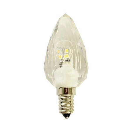 Żarówka LED E14 4,3W neutralna 4000K ozdobna kryształowa