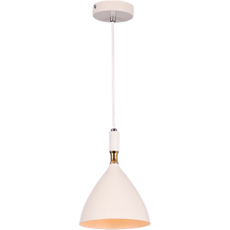 Lampa wisząca OTTO WHITE/GOLD 1xE27