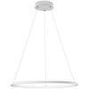 Lampa wisząca okrąg pierścień 40cm ORION WHITE LED barwa ciepła 3000K