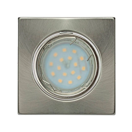 Zestaw oczek kwadratowych 3x5W GU10 barwa ciepła 3000K EKZ2697