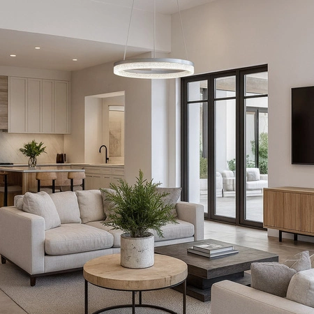 Lampa wisząca GALA SILVER 25W LED