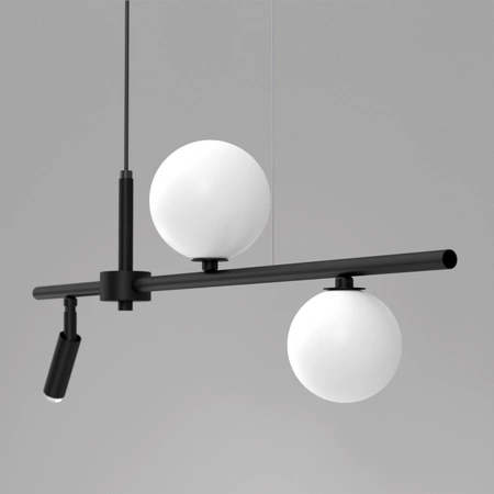 Lampa wisząca SIRIO, MLP8407, czarny/biały, 3x25W G9