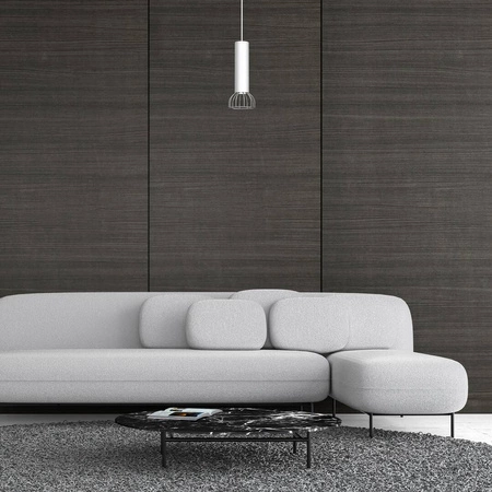 Lampa Wisząca DANTE, MLP7365, biały/chrom, 1x8W LED GU10