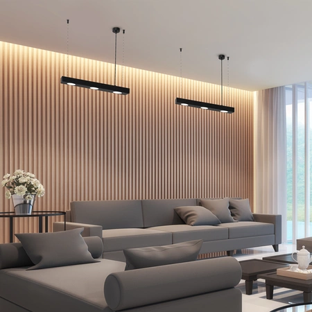 Lampa wisząca ALEXANDER, MLP8832, czarna, 3x11W GX53