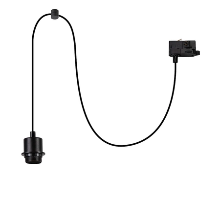 Zawiesie Hang Track Czarny 1xE27 3-obwodowy