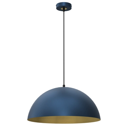 Lampa wisząca BETA, MLP8289, 45 cm, granatowy/złoty, 1x60W E27