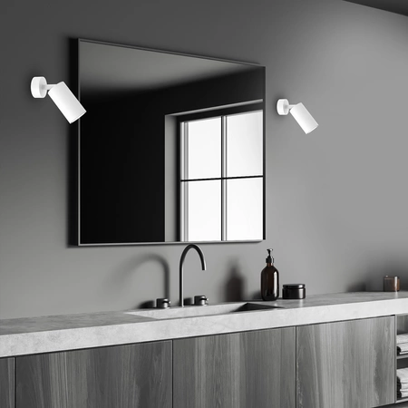 Kinkiet HUDSON, MLP8801, biały, 1x8W GU10