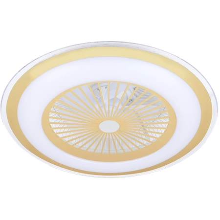 Plafoniera LED ZONDA GOLD 48W z wentylatorem