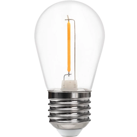 Żarówka Filamentowa E27 LED, 1W, ST45, barwa ciepła 2700K, EKZF9139