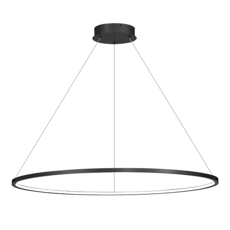 Lampa wisząca SATURNO, czarna, 57W LED, barwa neutralna 4000K, ML8862