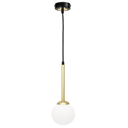 Lampa sufitowa nowoczesna PARMA I czarny/biały śr. 14cm