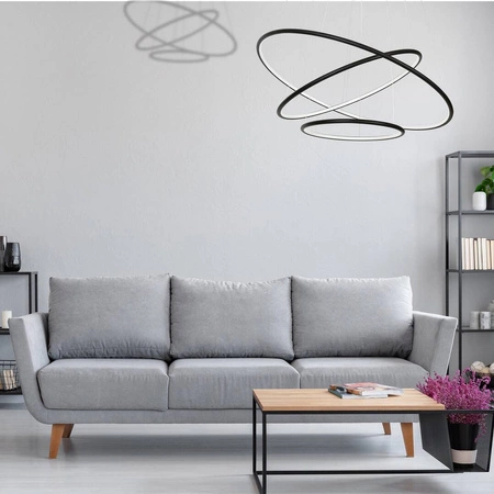 Lampa wisząca ORION BLACK III LED