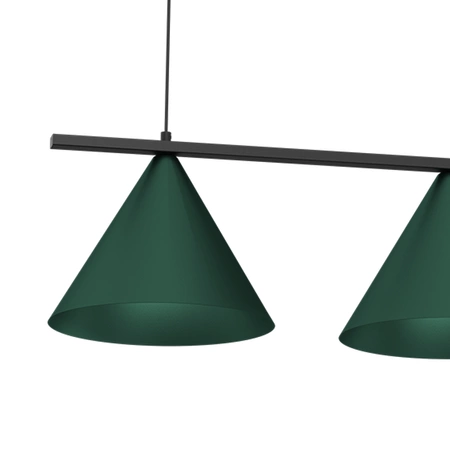 Lampa wisząca CAPITAL BLACK GREEN 3XGX53