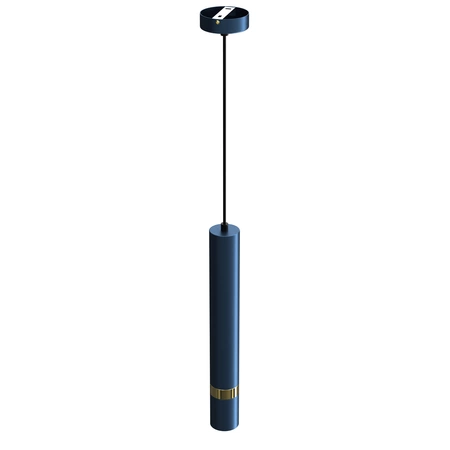 Lampa wisząca JOKER, granatowy/złoty, 1x8W GU10, MLP7725