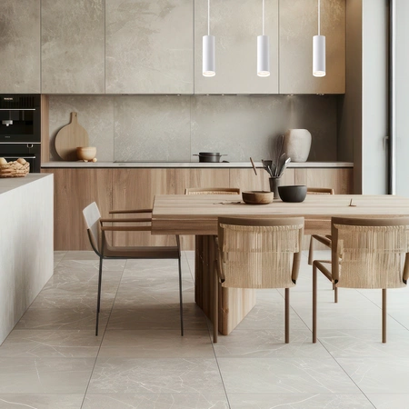 Zestaw Oprawa Pipe Ring Track Zwis Biały 3xGU10 1m