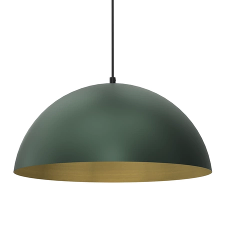 Lampa wisząca BETA, MLP8287, 45 cm, zielony/złoty, 1x60W E27