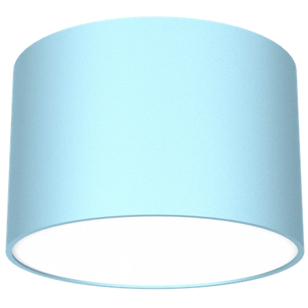 Lampa sufitowa spot DIXIE BLUE GX53 szer. 8cm | niebieski