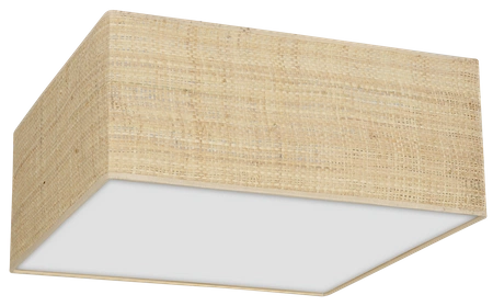 Lampa sufitowa MARSHALL, MLP7485, biały/rattan, 3x60W E27