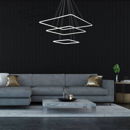 Nowoczesna lampa NIX III LED white 80cm