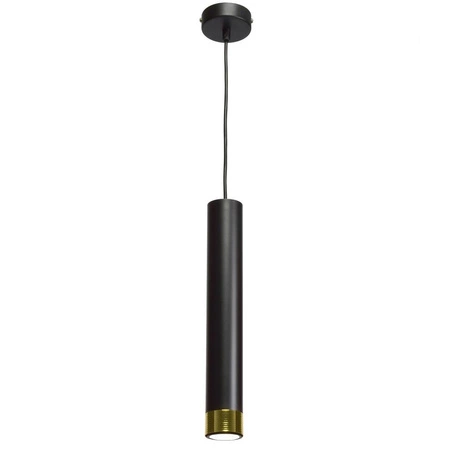 Nowoczesna lampa wisząca DANI BLACK/GOLD 1xGU10 MLP6239