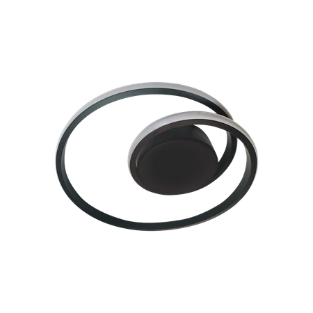 Lampa sufitowa FANTASY, ML6412, czarna, 30W LED, barwa neutralna 4000K