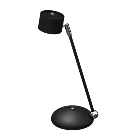 Lampka biurkowa ARENA BLACK/SILVER 1xGX53