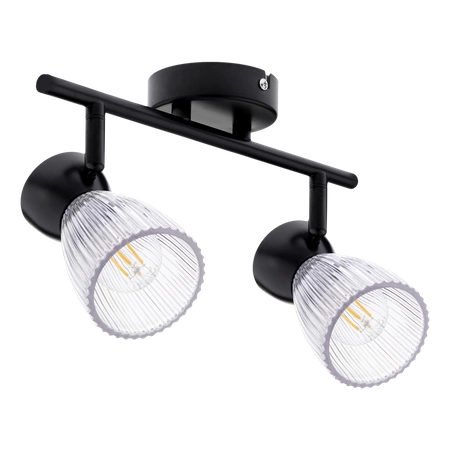 Lampa sufitowa BEST BLACK 2xE14