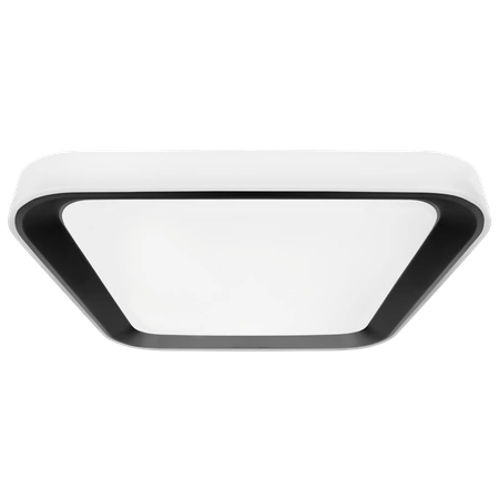 Plafon QUADRO BLACK, ML7932, biały/czarny, 66W LED