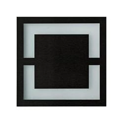 Oprawa schodowa QUADRO BLACK, 0,6W LED, barwa ciepła 3000K, EKS6906