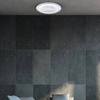 Plafoniera LED ZONDA SILVER 48W z wentylatorem