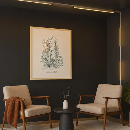 Slim Magnetic Track Biały 91cm 30W LED Tuya CCT