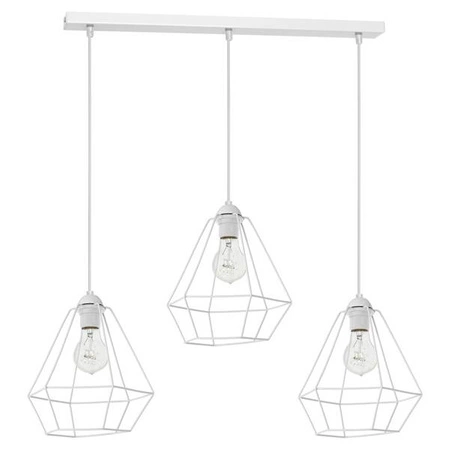 Lampa wisząca ALMA WHITE 3xE27