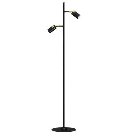 Lampa podłogowa JOKER BLACK/GOLD 1xGU10