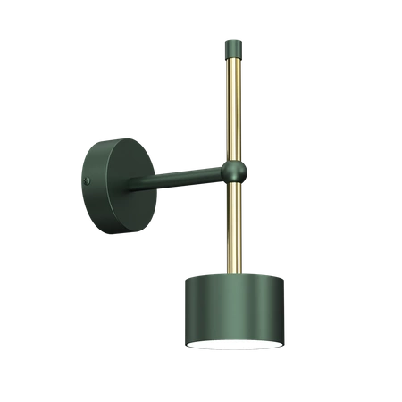 Kinkiet ARENA GREEN/GOLD 1xGX53