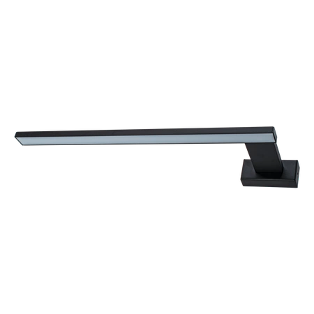Kinkiet LED 11W nad lustro łazienka SHINE prawy 45cm | czarny