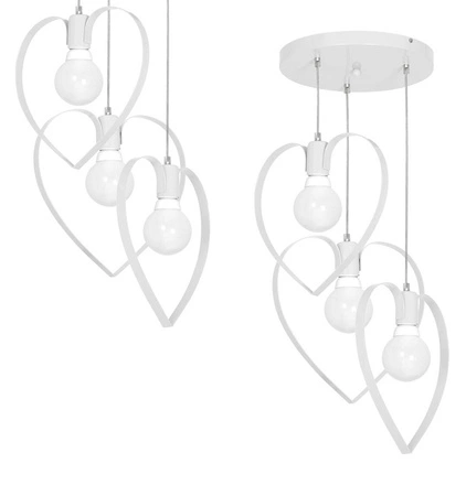 Lampa wisząca AMORE WHITE 3xE27 MLP9951