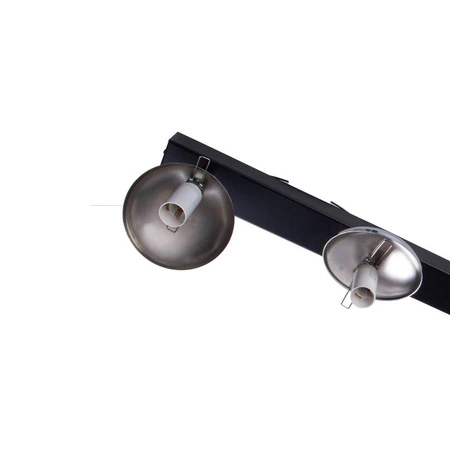 Lampa sufitowa nowoczesna szklana kula listwa SFERA V chrom szer. 100cm