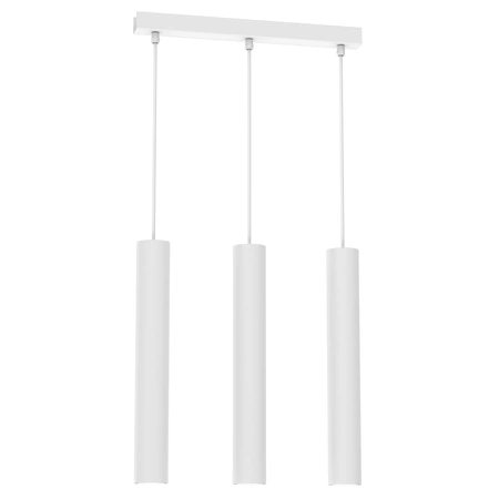 Lampa wisząca HUDSON, MLP8799, biała, 3x8W GU10