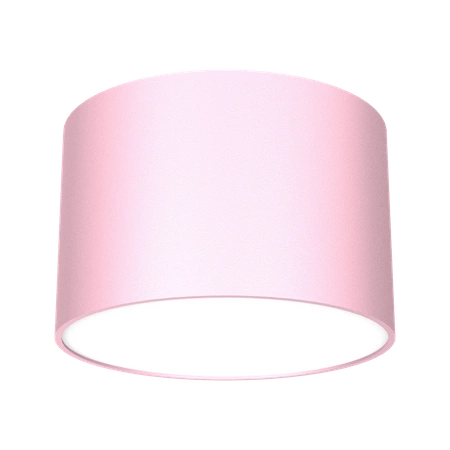 Lampa sufitowa spot DIXIE PINK GX53 szer. 8cm | różowy