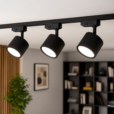 Oprawa Cyklop Track Czarny 1xGx53 3-Obwodowy